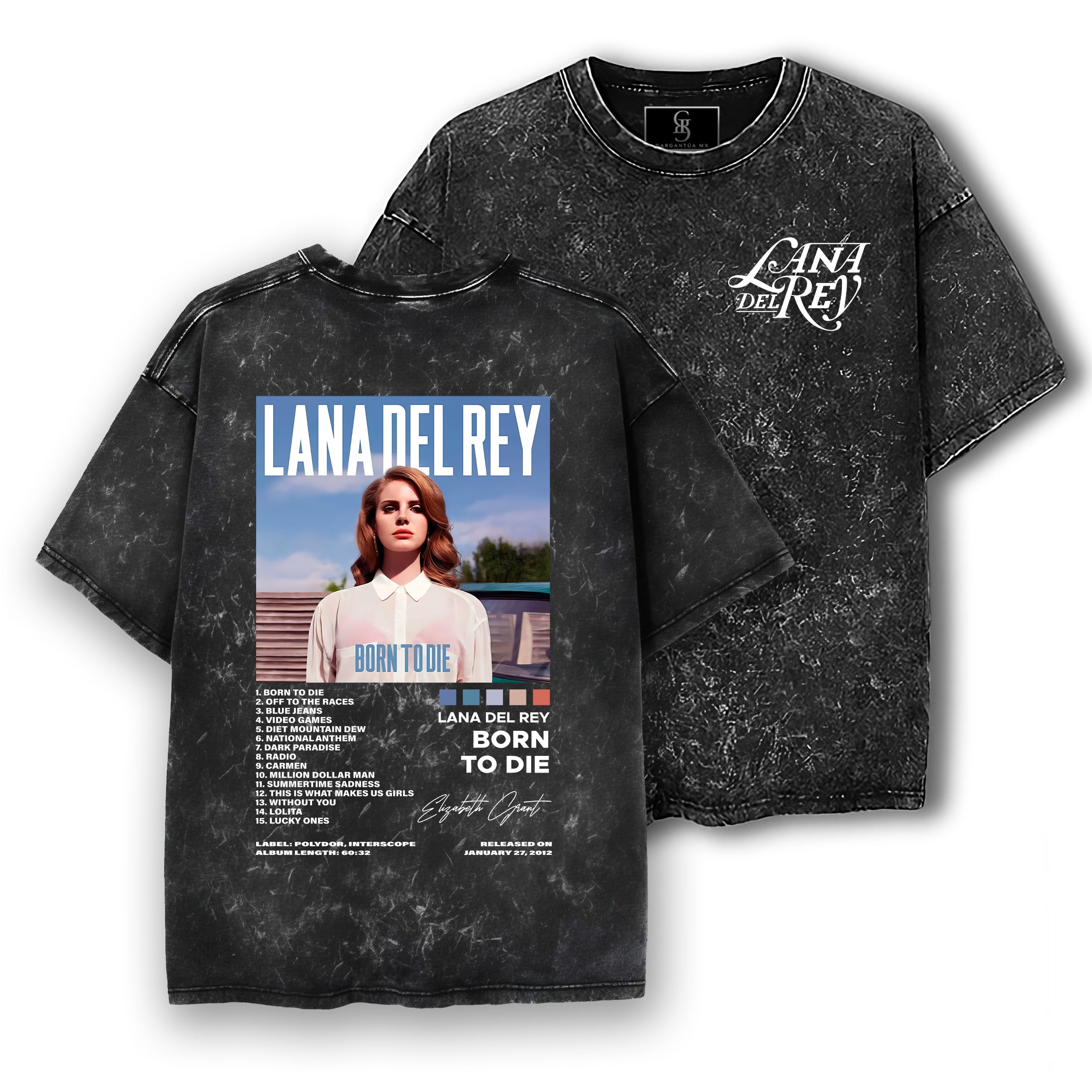 Playera Lana Del Rey "Born To Die"