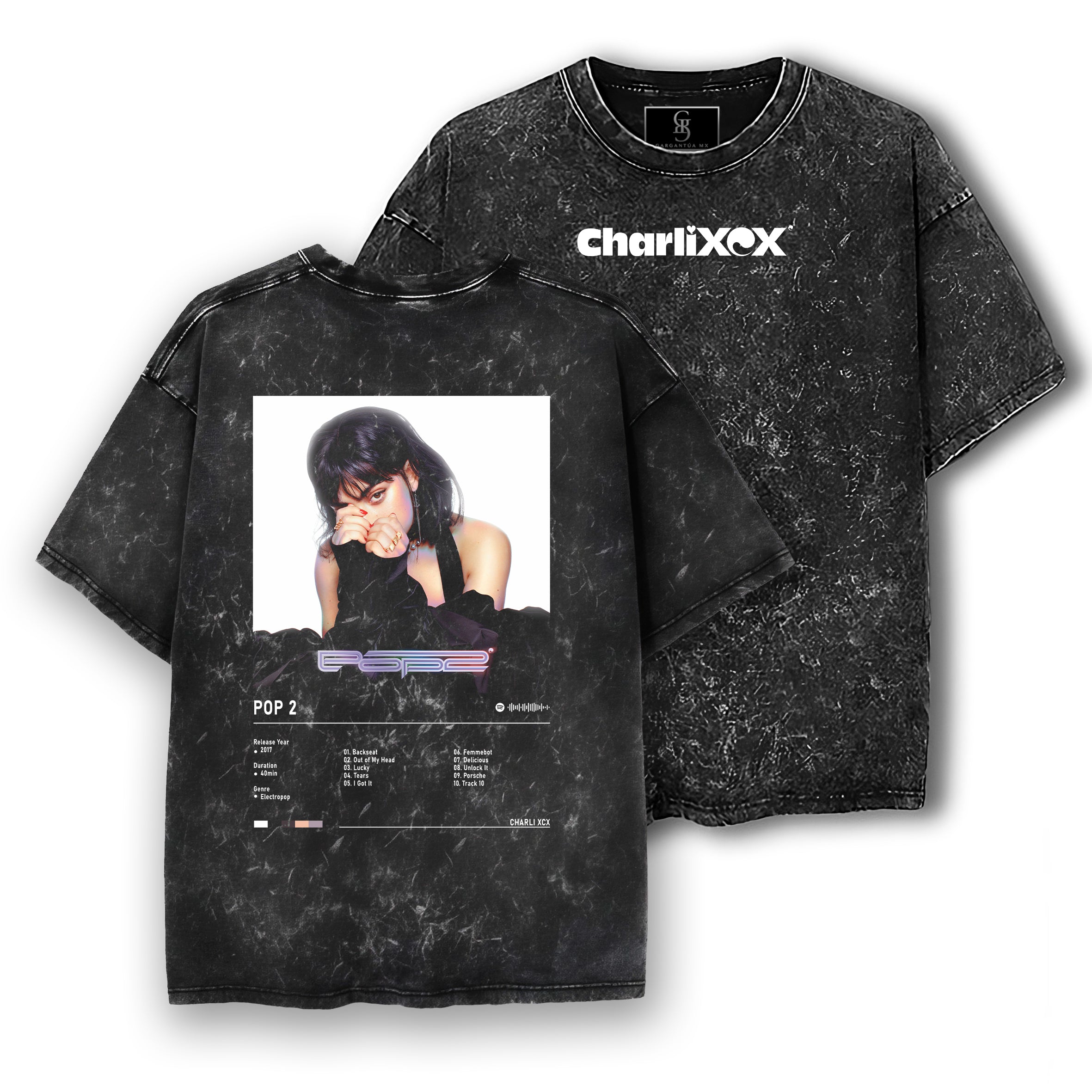 Playera Charli XCX "Pop 2"