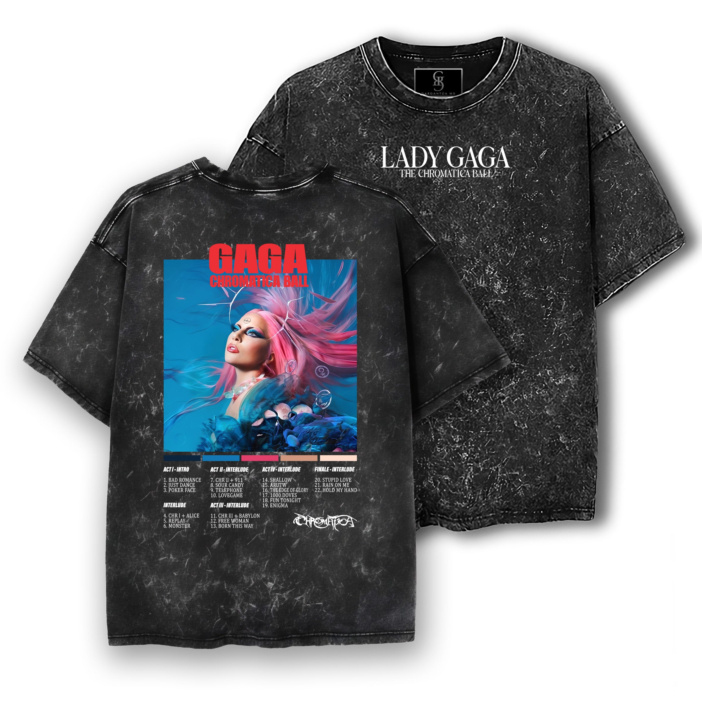 Playera Lady Gaga "The Chromatica Ball"