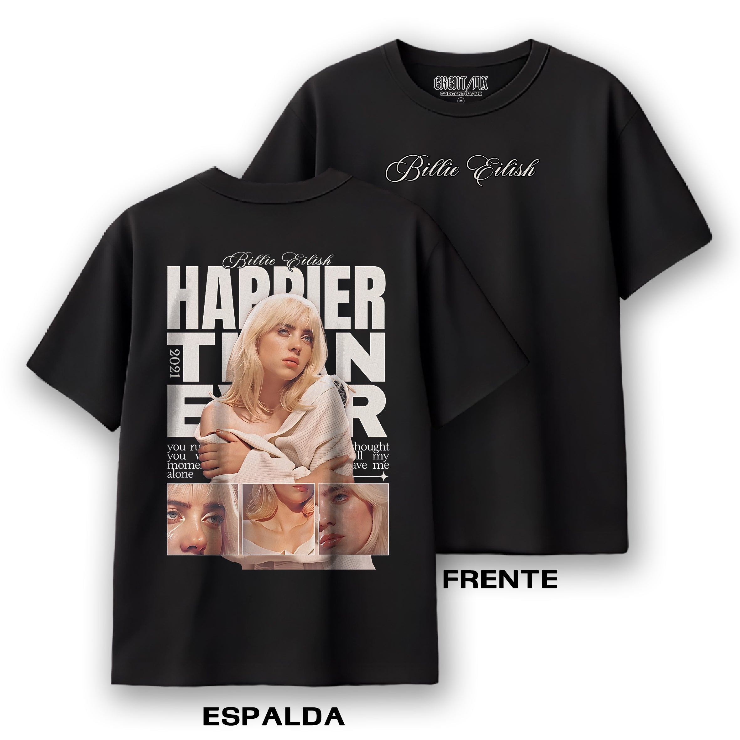 Playera Billie EIlish "HAPPIER THAN EVER"