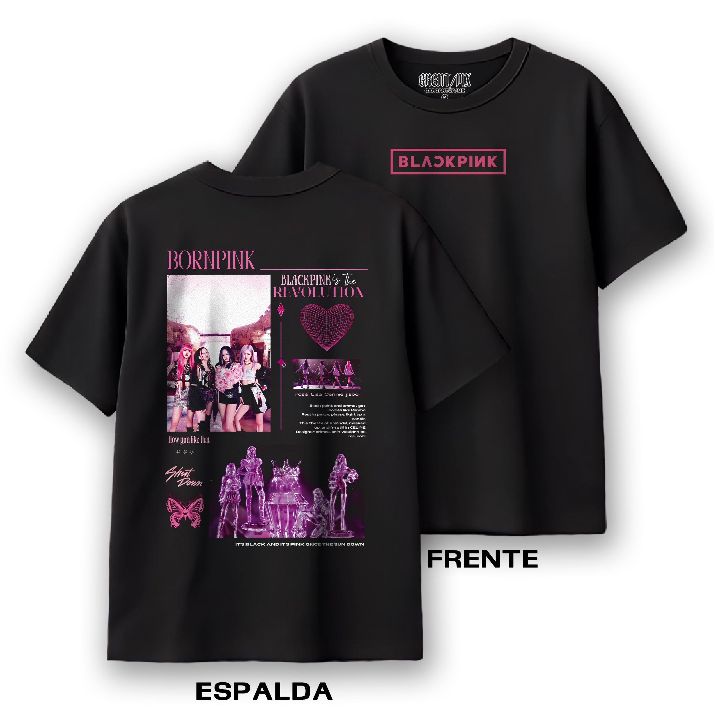 Playera Blackpink "Revolution"