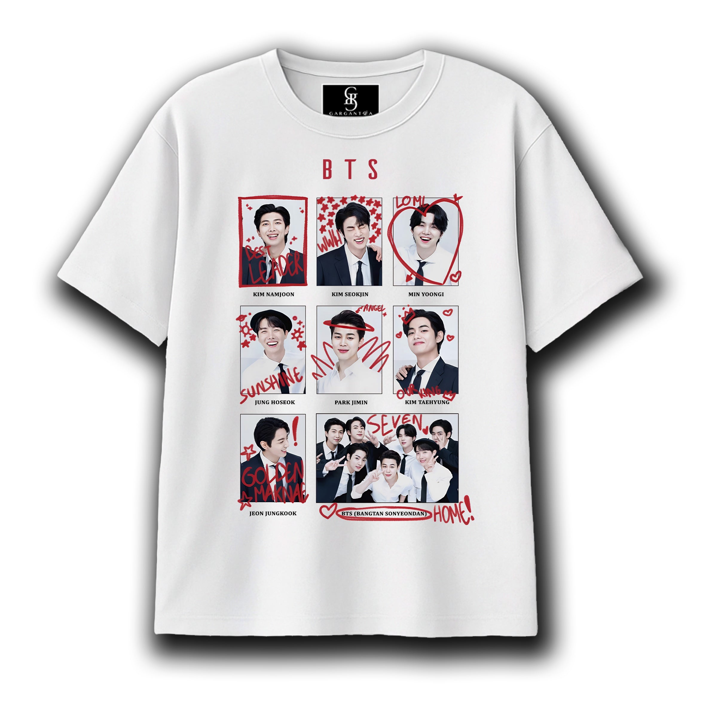 Playera BTS