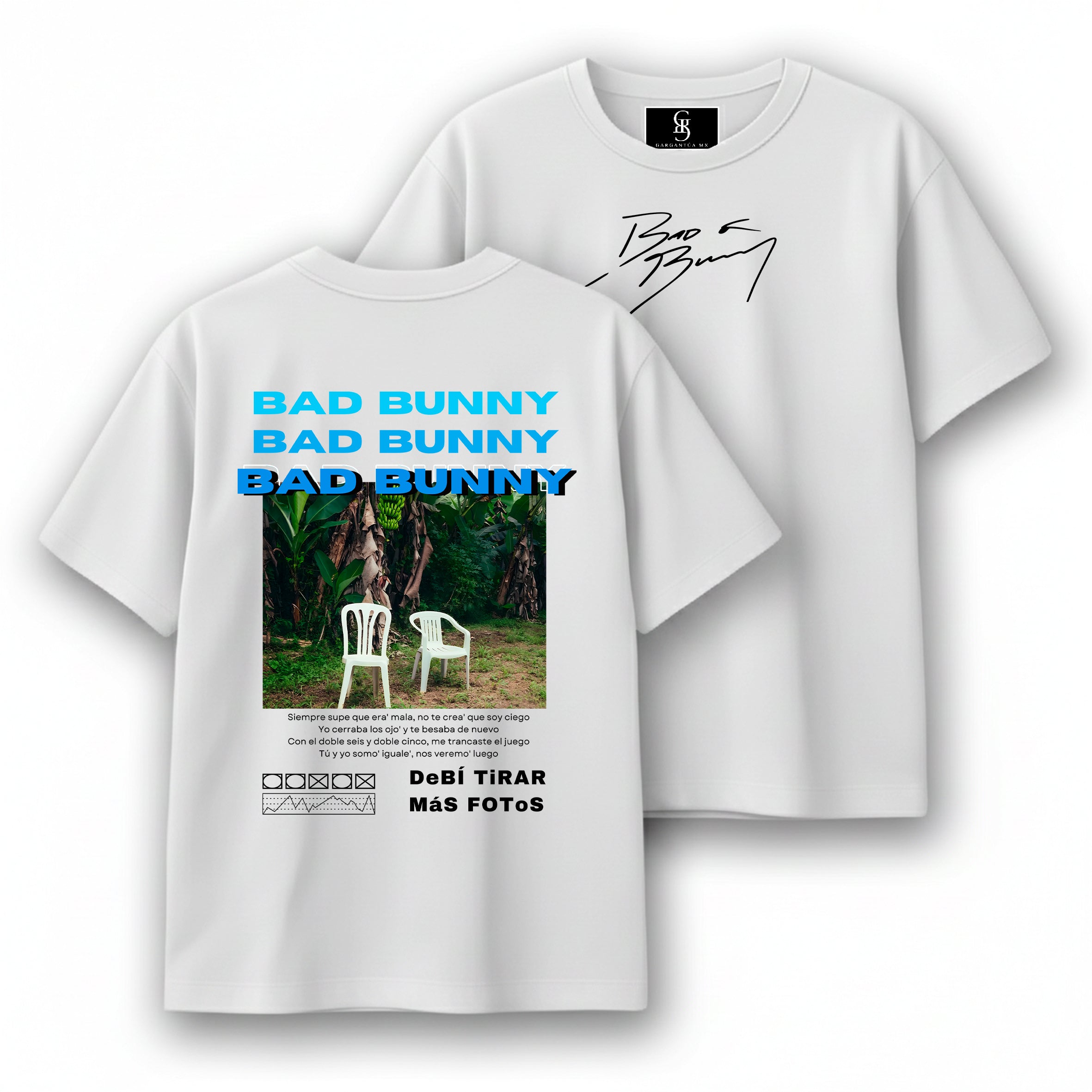 Playera Bad Bunny "DTMF"