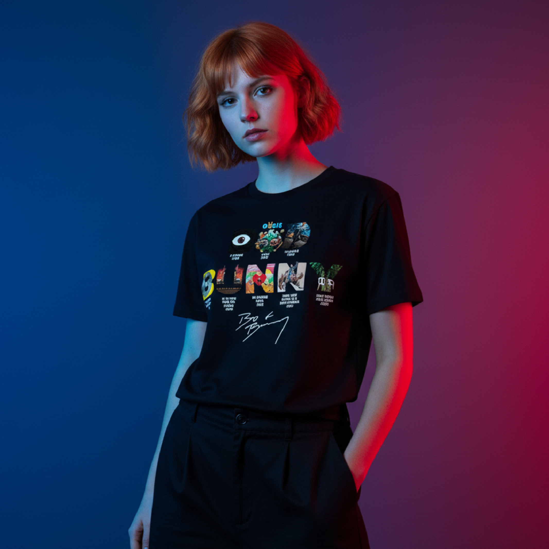 Playera Bad Bunny "Albums"