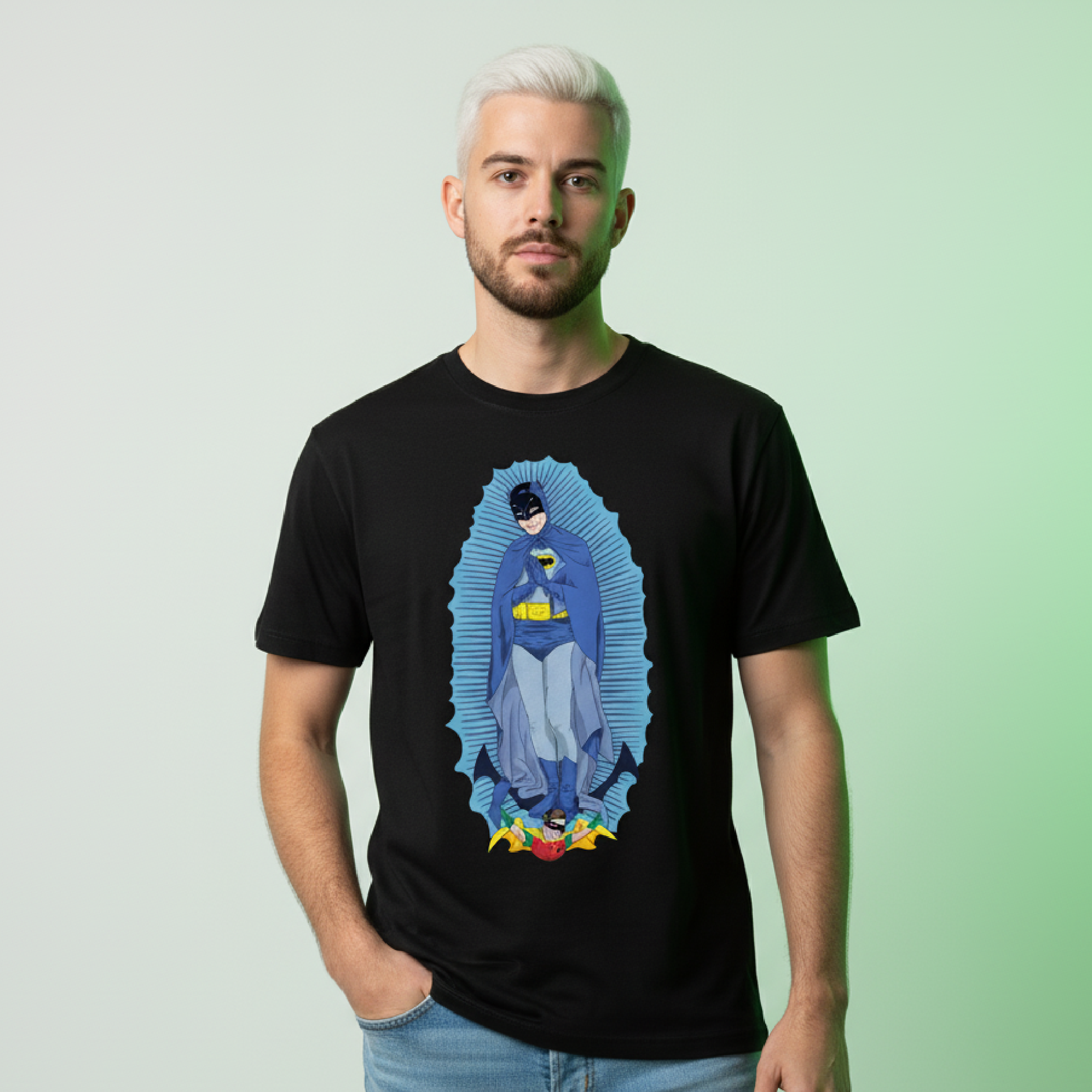Playera Batman Guadalupano