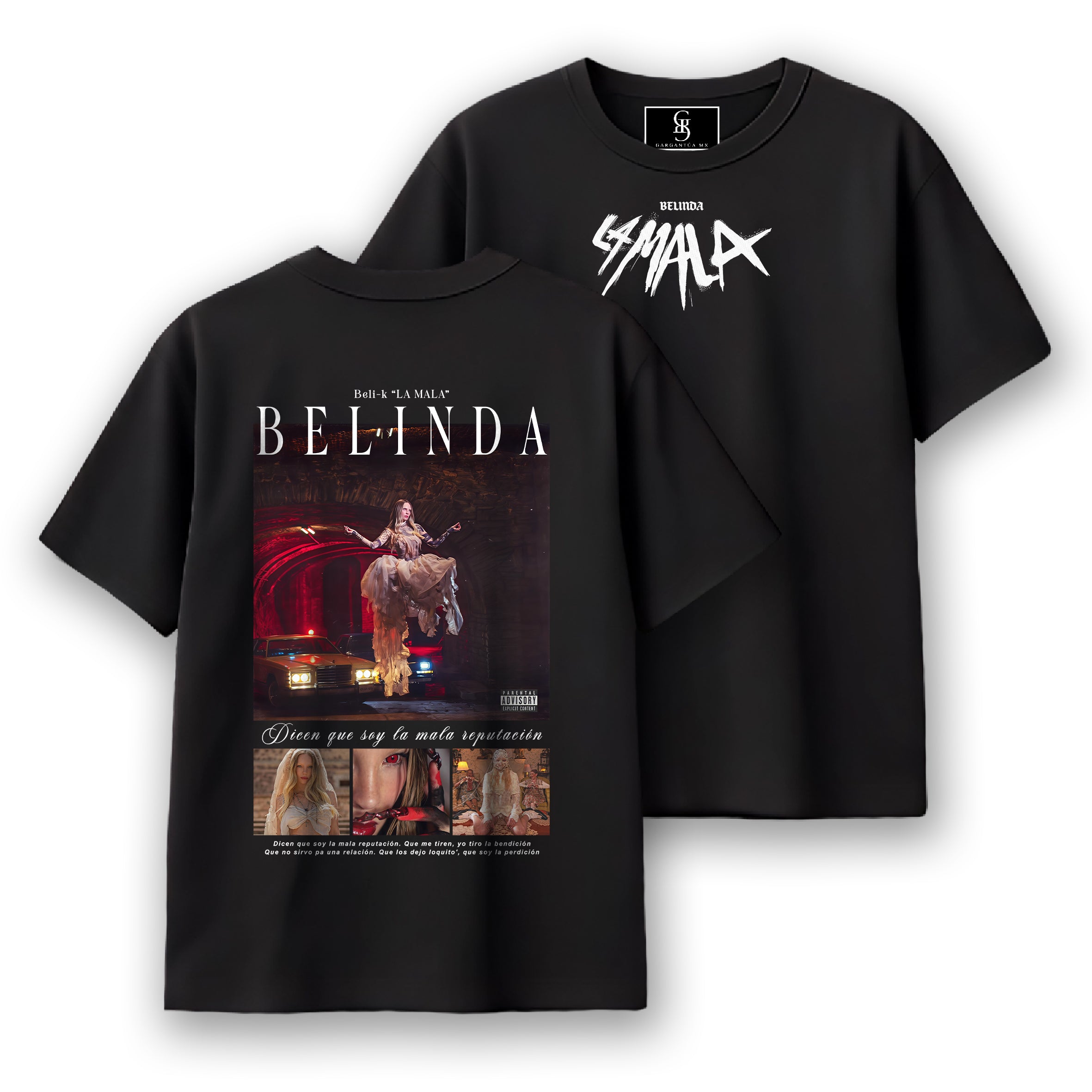Playera Belinda "La Mala"