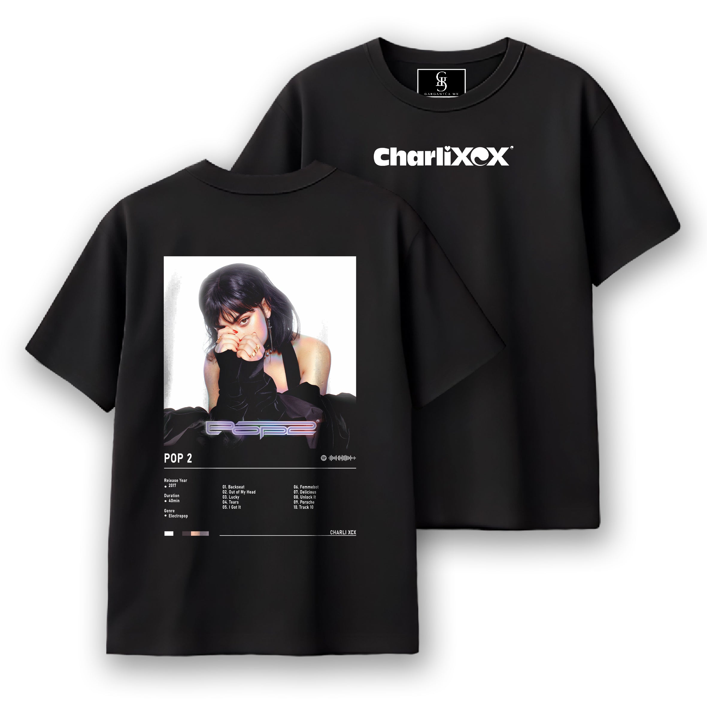 Playera Charli XCX "Pop 2"