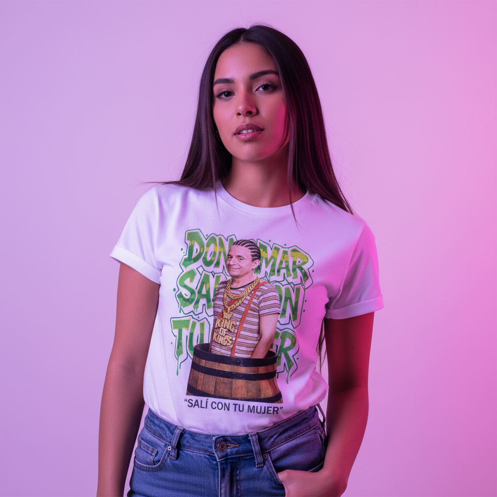 Playera Don Omar "El Chavo del 8"