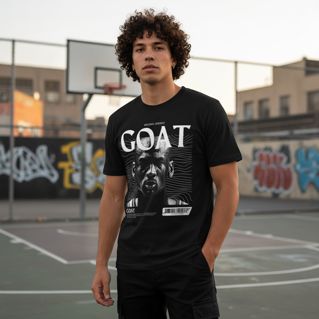 Playera Michael Jordan "GOAT"