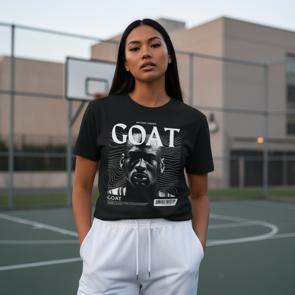 Playera Michael Jordan "GOAT"