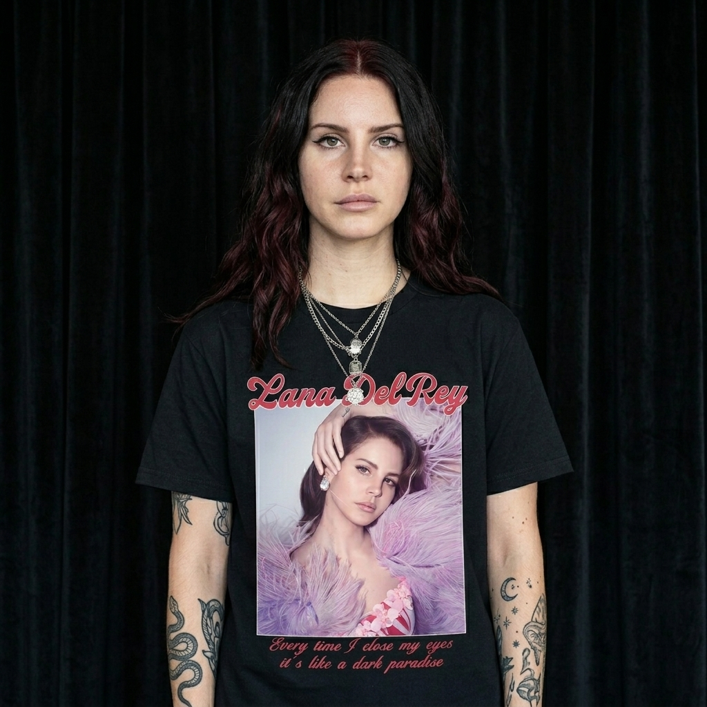 Playera Lana Del Rey "Dark Paradise"