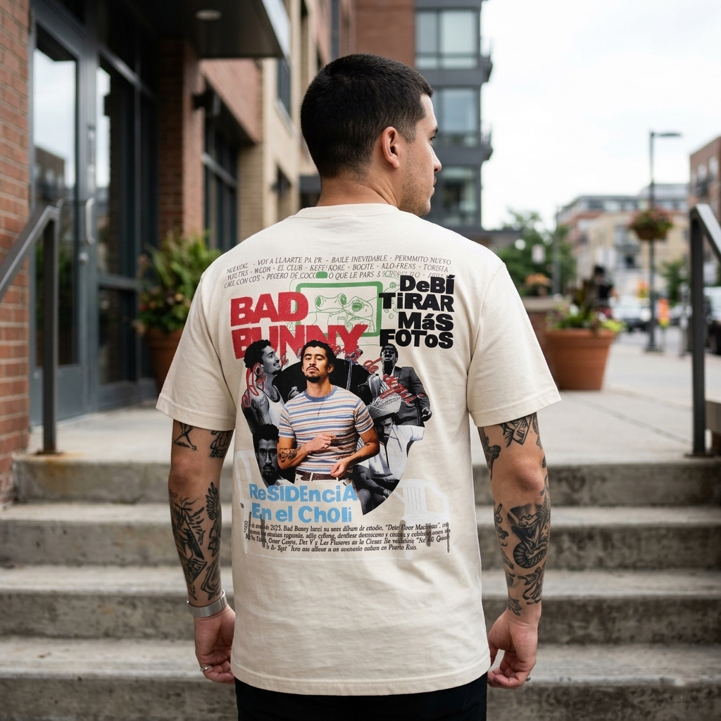 Playera Bad Bunny "DTMF - Choli"