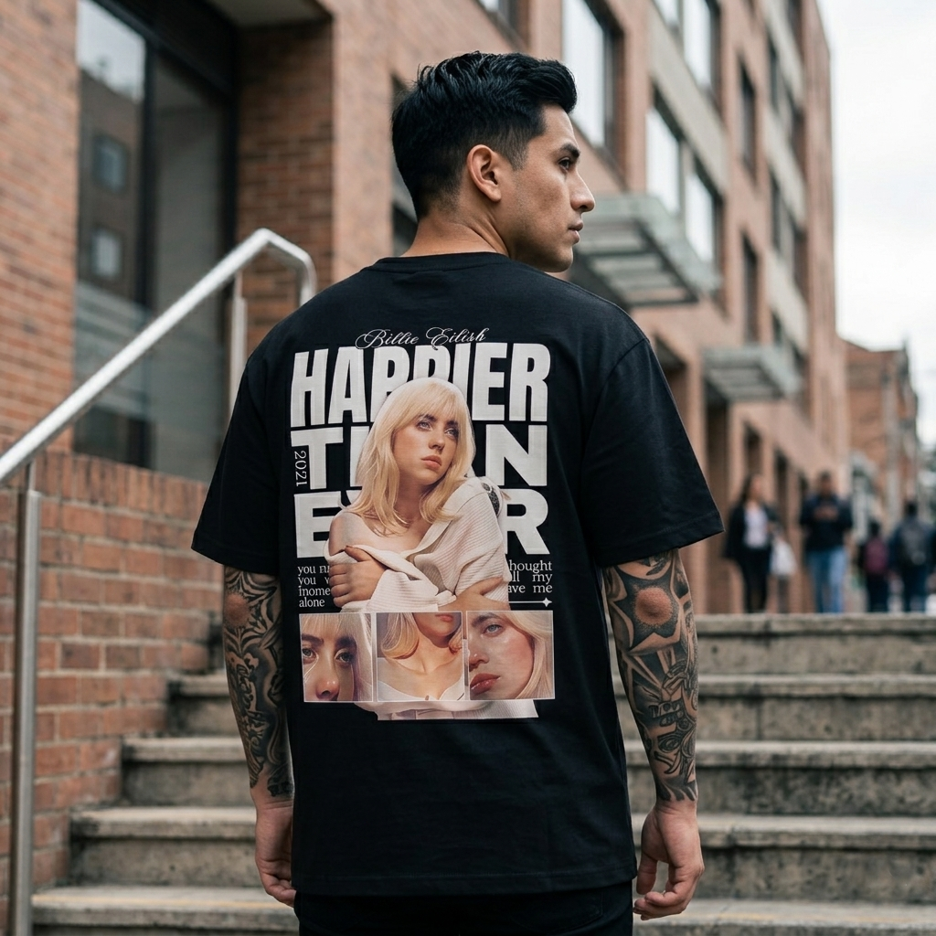Playera Billie EIlish "HAPPIER THAN EVER"