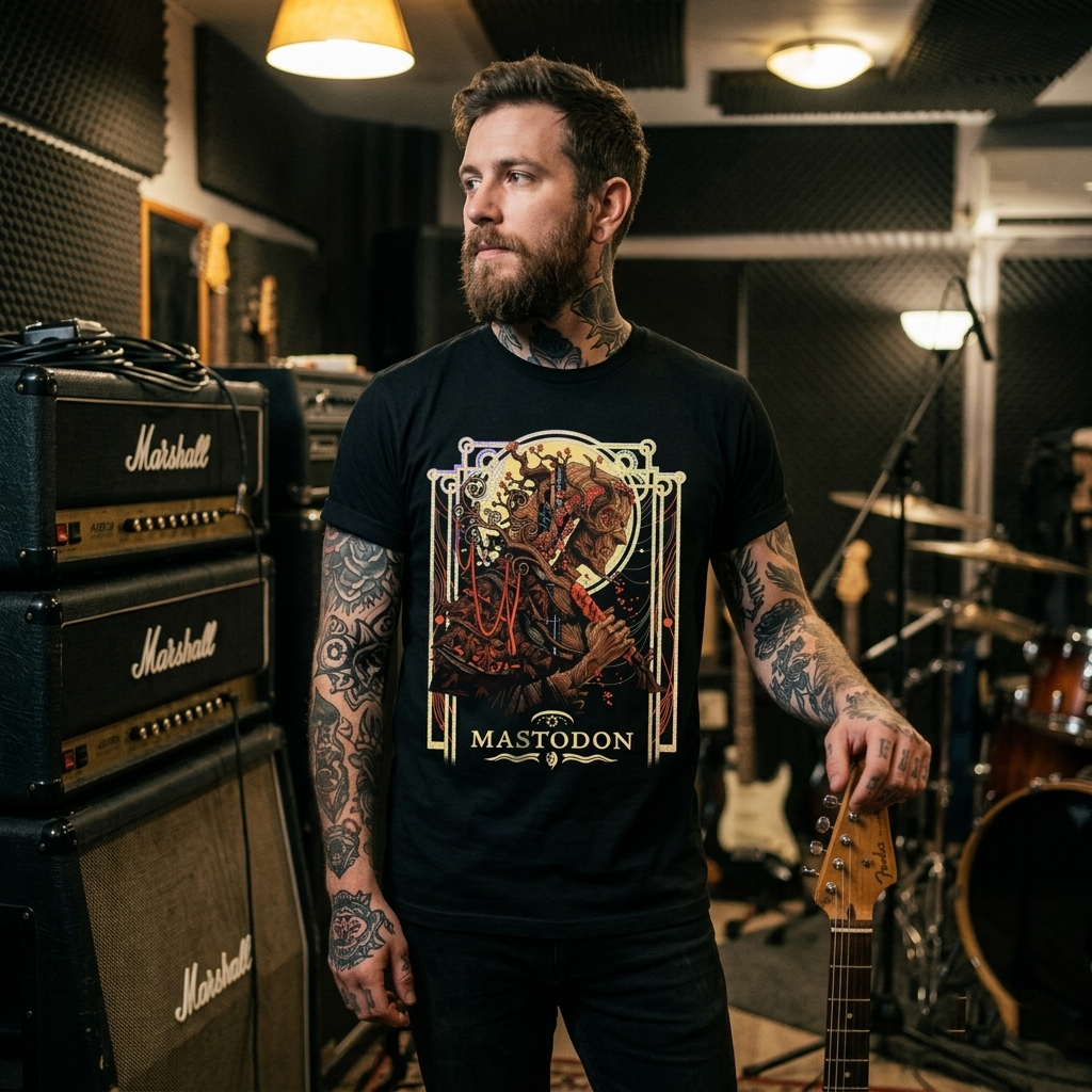 Playera Mastodon 1