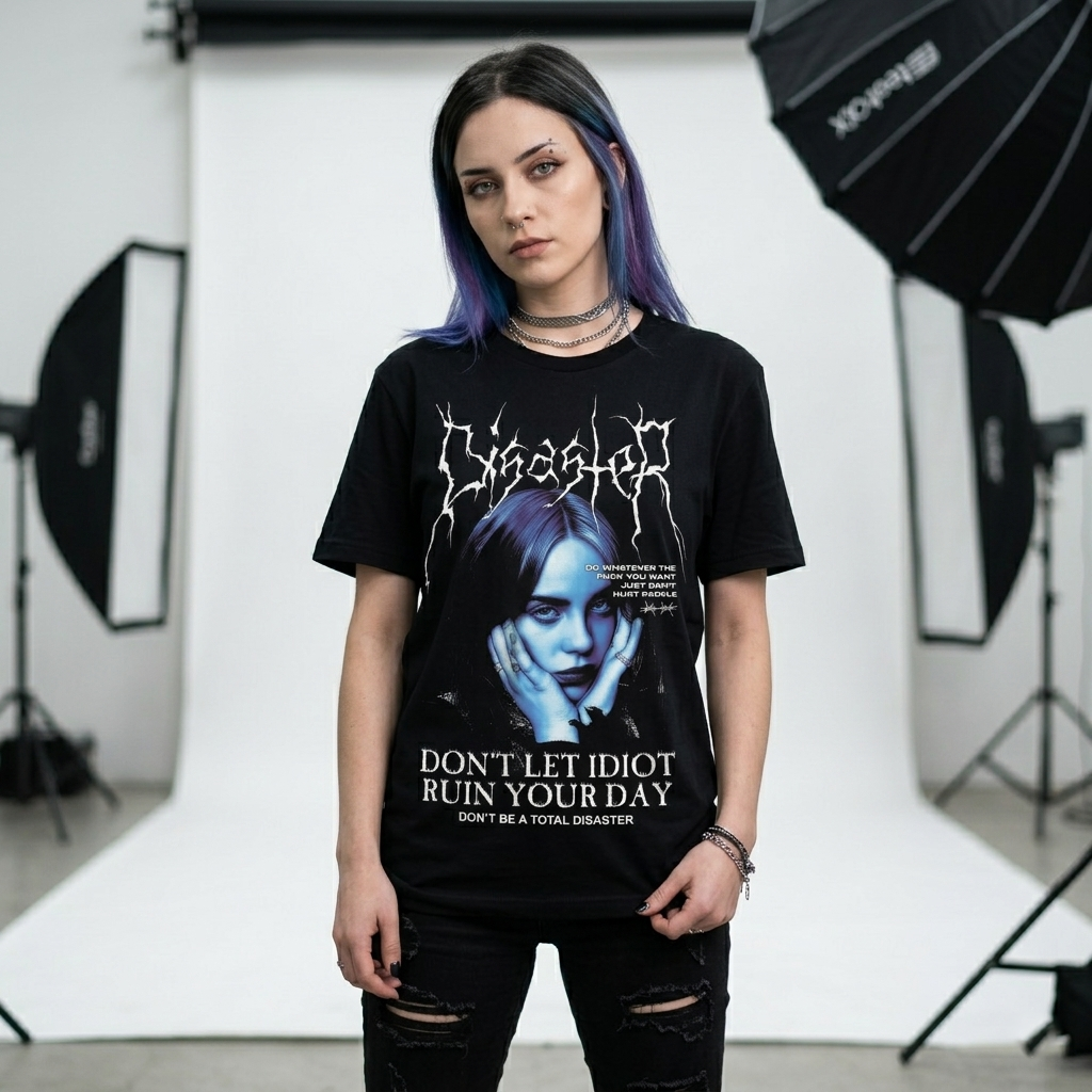 Playera Billie EIlish "Disaster"