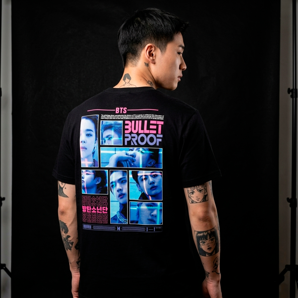 Playera BTS "Bullet Proof"