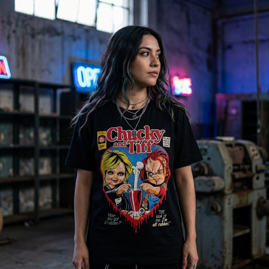 Playera Chucky & Tiff <3