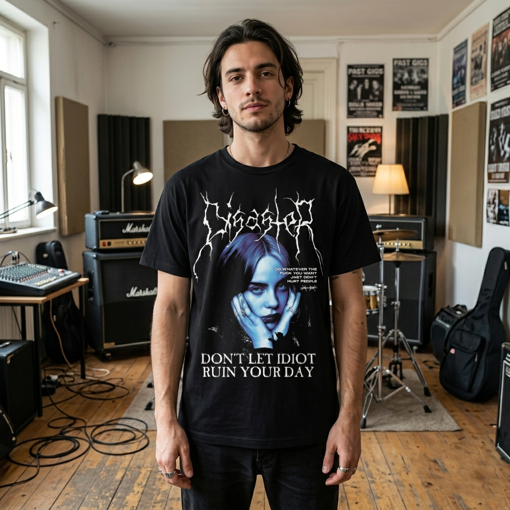 Playera Billie EIlish "Disaster"