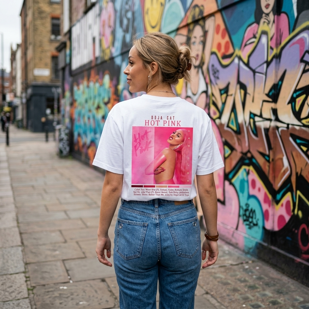 Playera Doja Cat "Hot Pink"