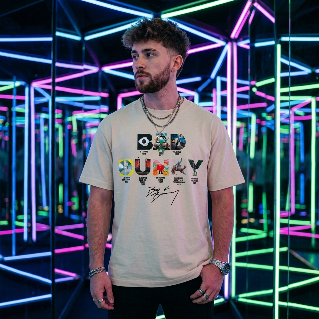 Playera Bad Bunny "Albums"