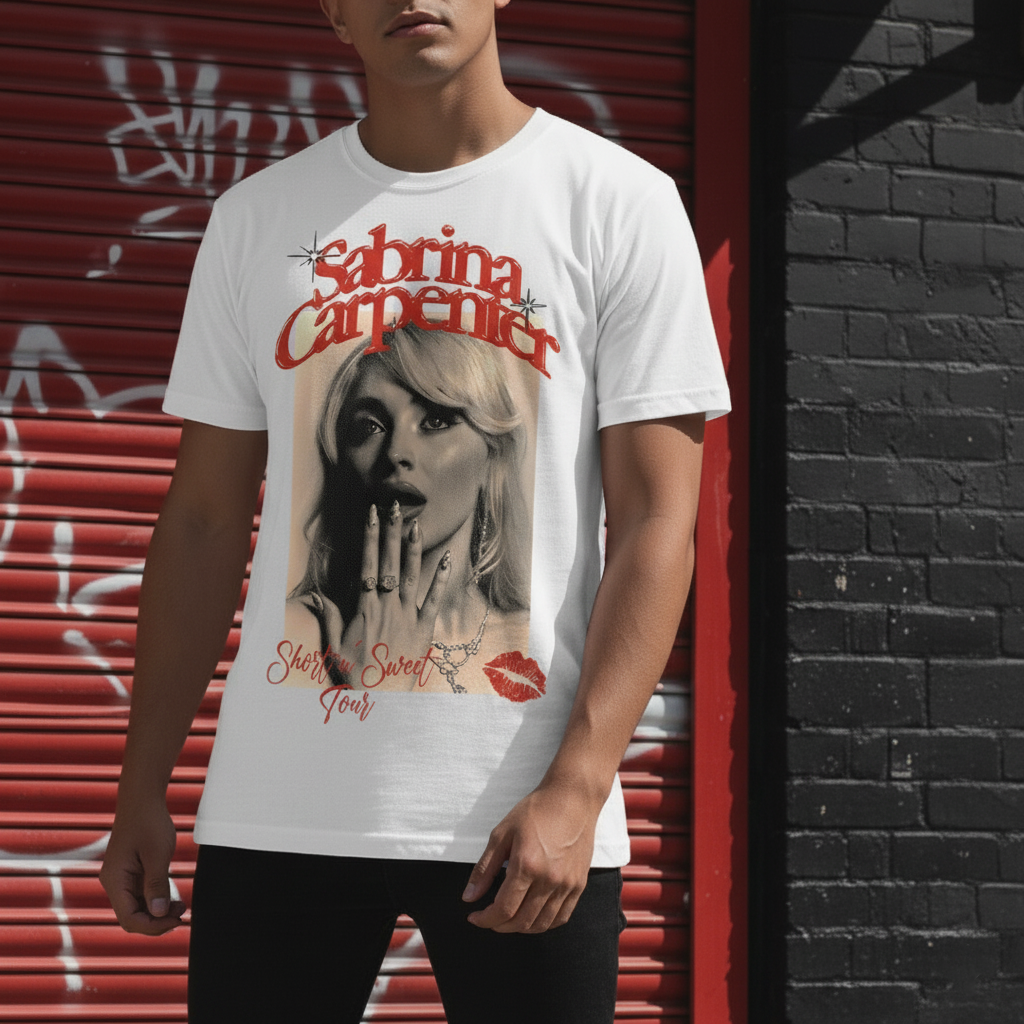 Playera Sabrina Carpenter "Short n´Sweet Tour"