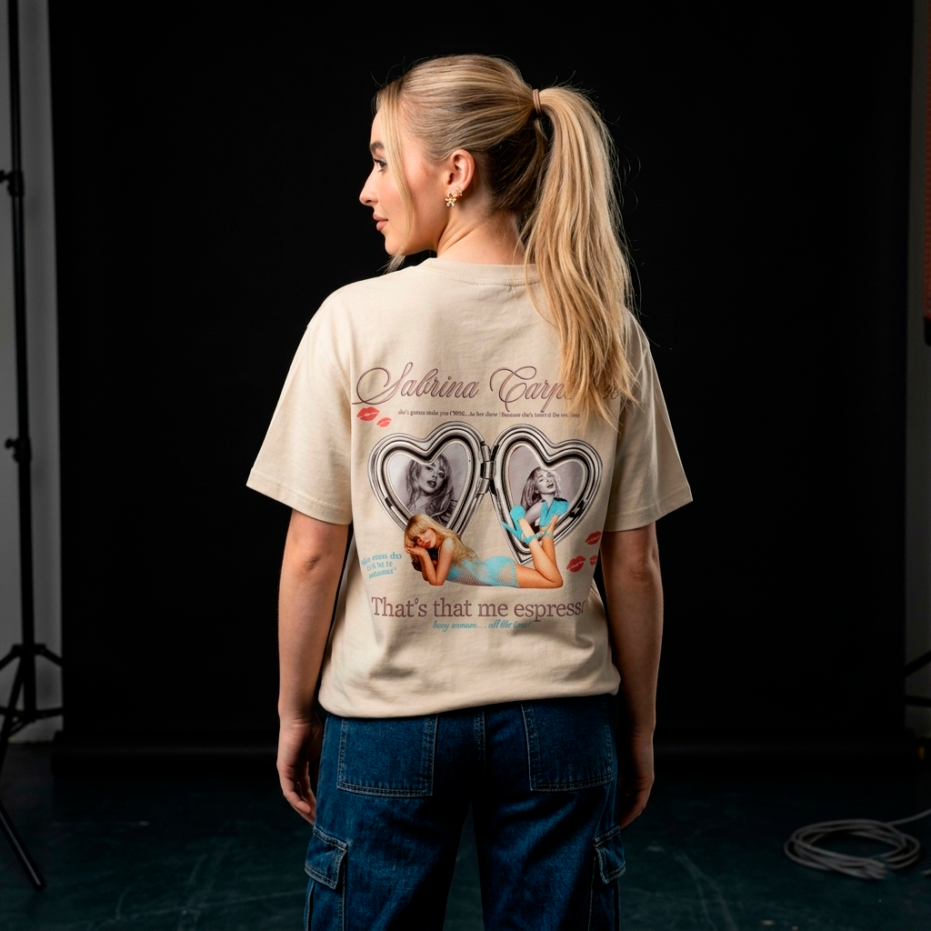 Playera Sabrina Carpenter "Espresso"