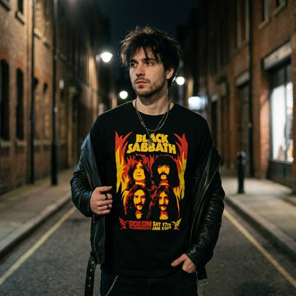 Playera Black Sabbath