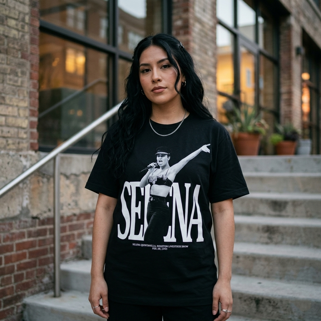Playera Selena Quintanilla