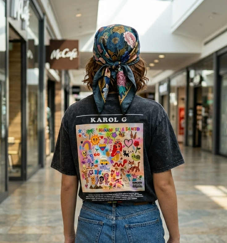 Playera Karol G "Mañana Será Bonito"