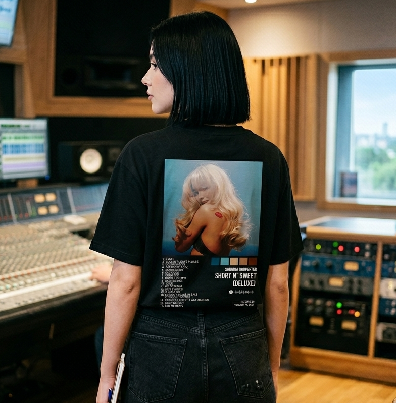 Playera Sabrina Carpenter "Short n´Sweet Album"