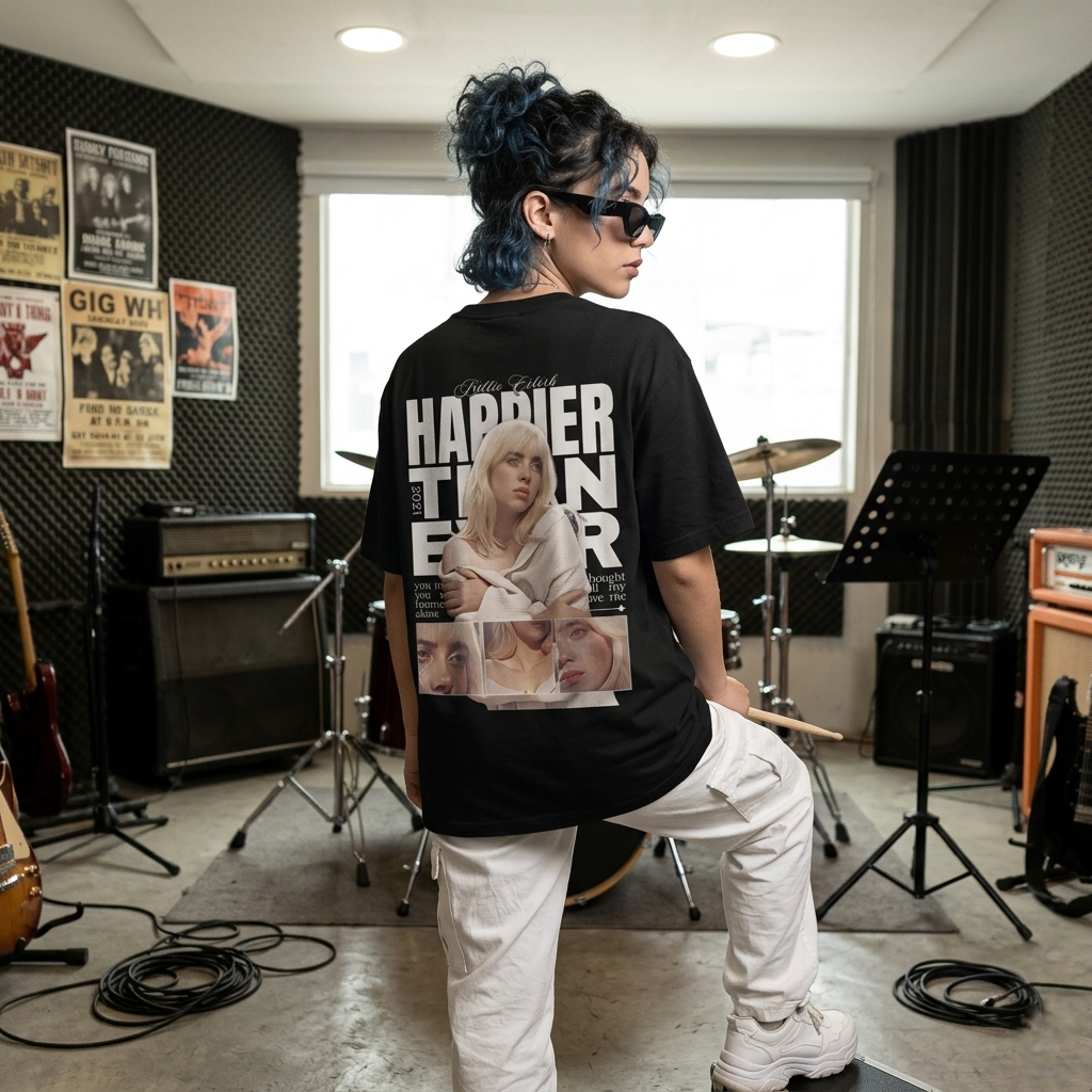 Playera Billie EIlish "HAPPIER THAN EVER"