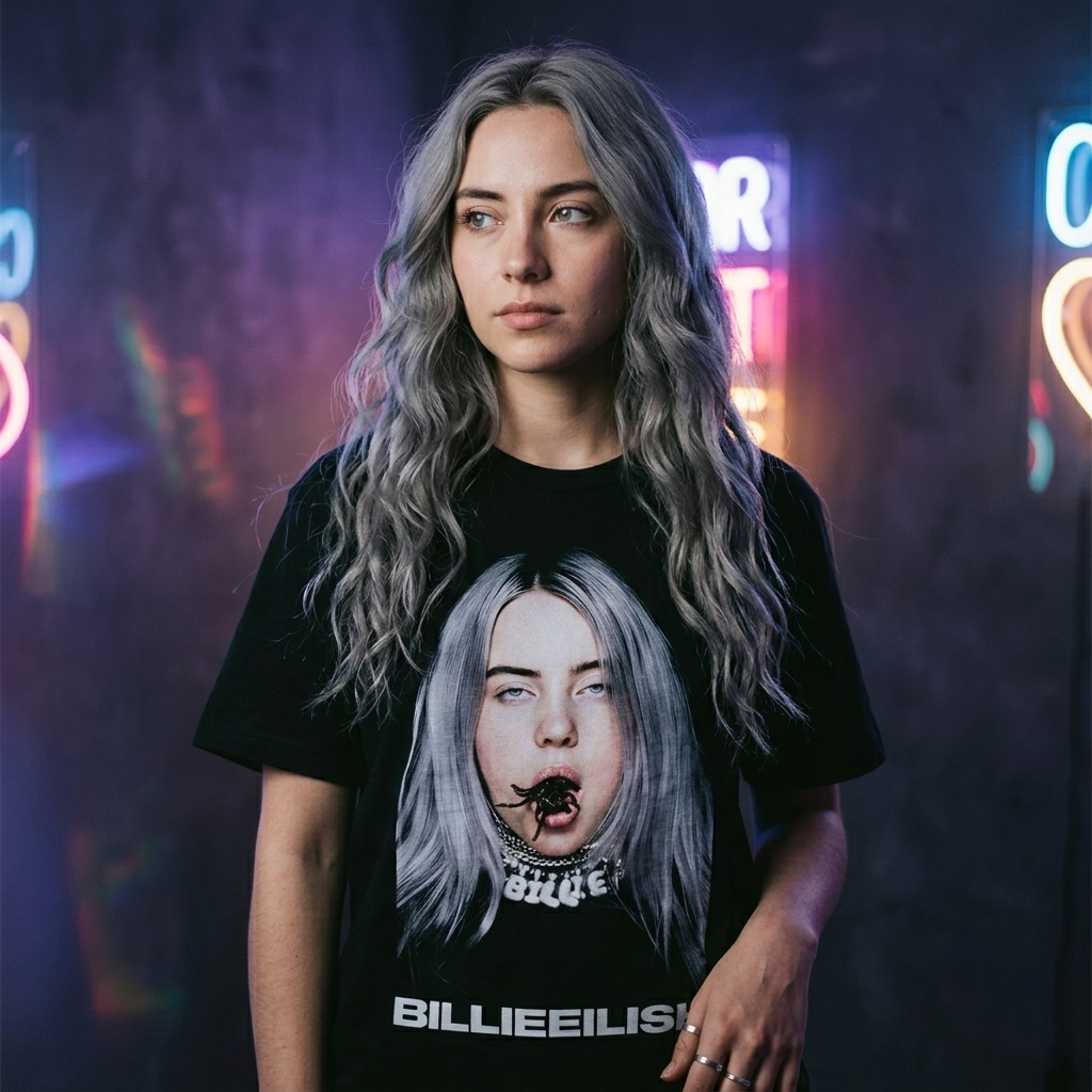 Playera Billie Eilish "Spider"