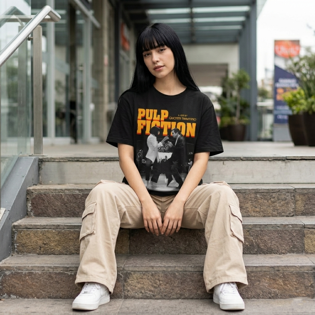 Playera Pulp Fiction "Dance"