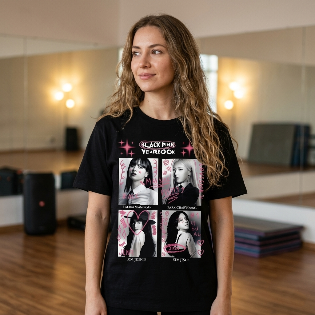Playera Blackpink "Yearbook"