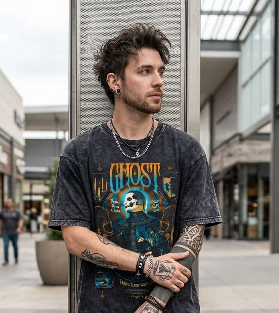 Playera Ghost "Papa Emeritus IV"