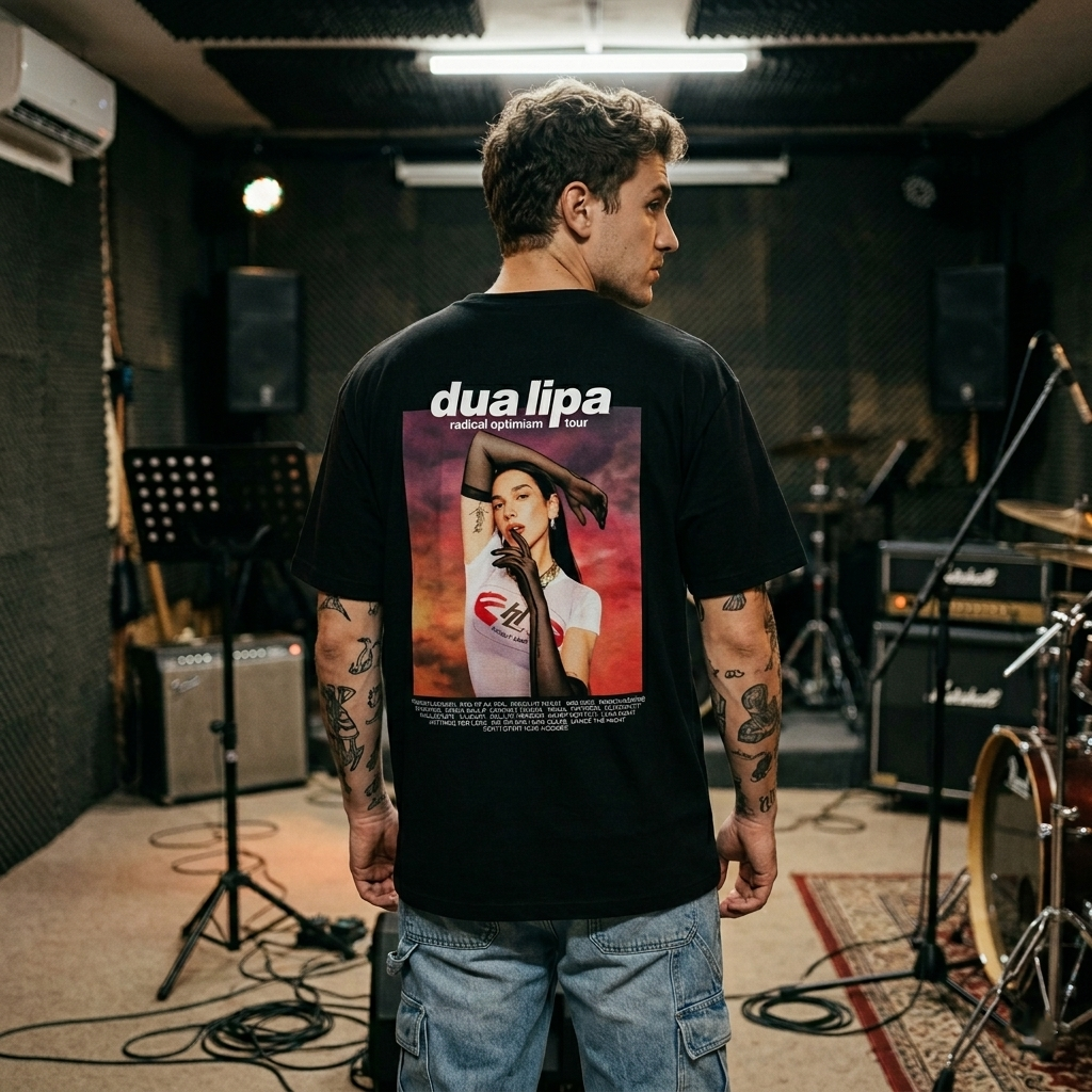 Playera Dua Lipa "Radical Optimism Tour"