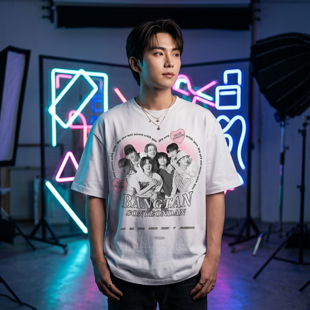 Playera BTS "Bangtan Sonyeondan"
