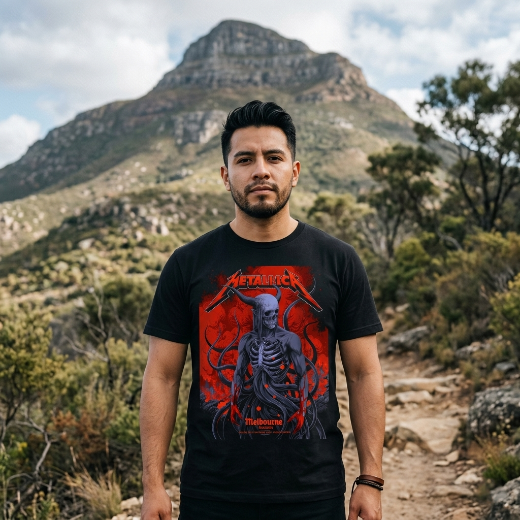 Playera Metallica "Melbourne"