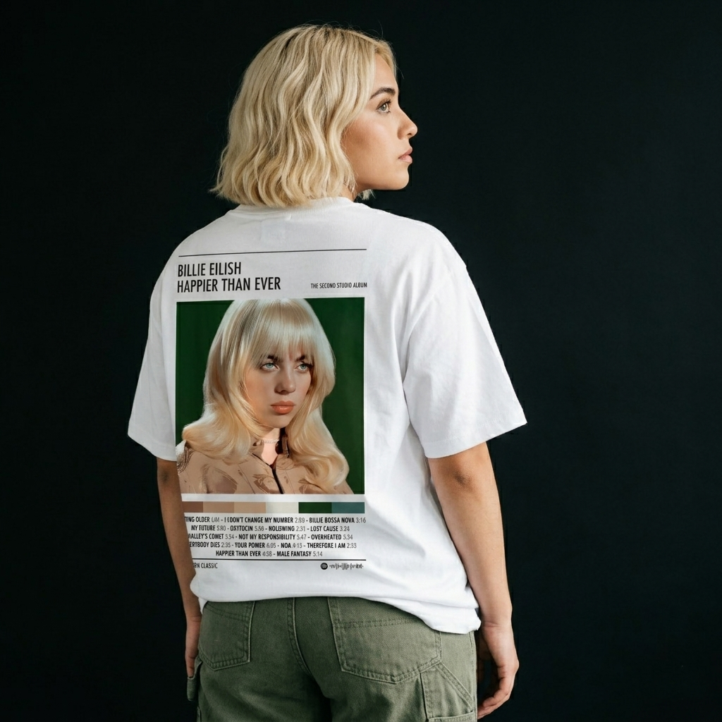 Playera Billie Eilish "HTE Album"