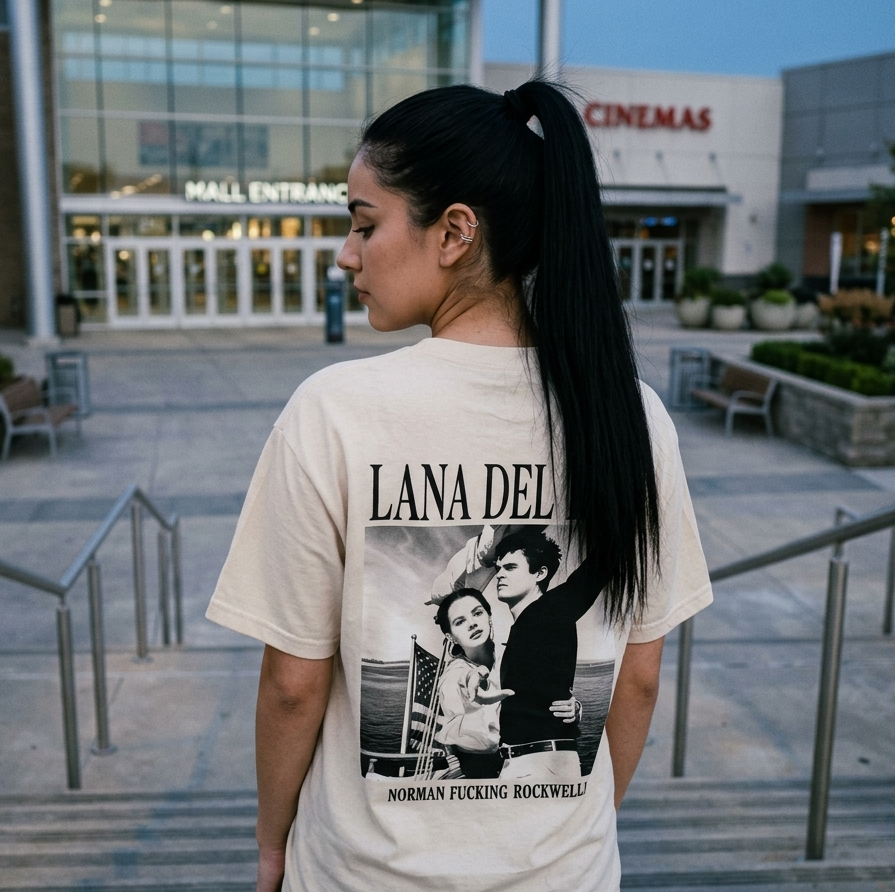 Playera Lana del Rey "Norman Fucking Rockwell"