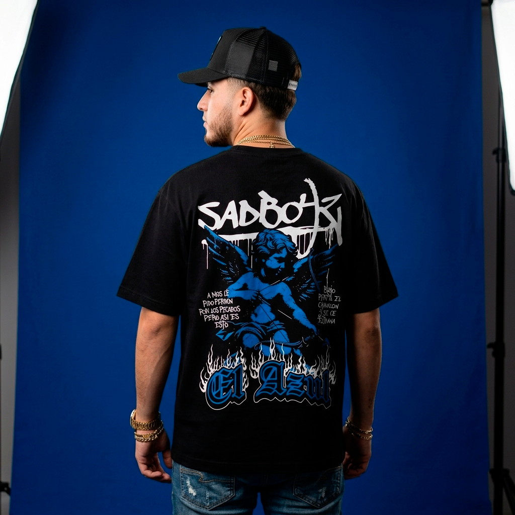 Playera Sad Boyz "El Azul"