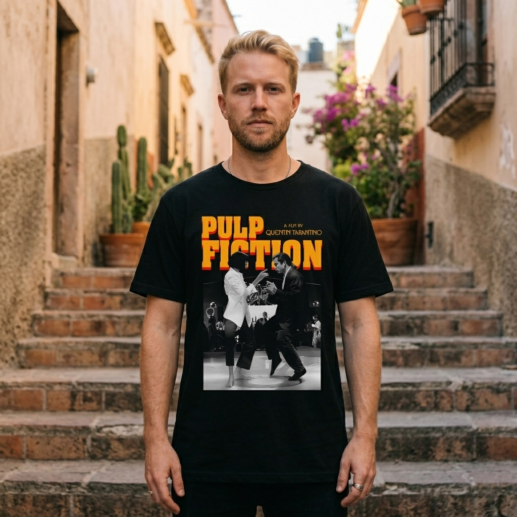 Playera Pulp Fiction "Dance"