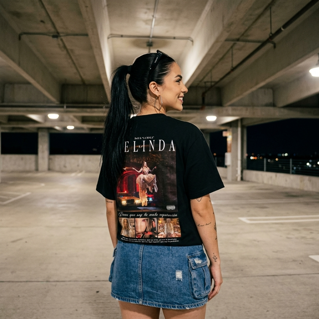 Playera Belinda "La Mala"