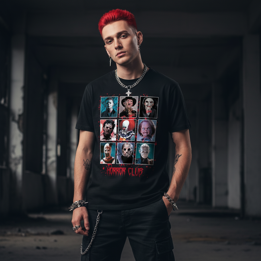 Playera Horror Club