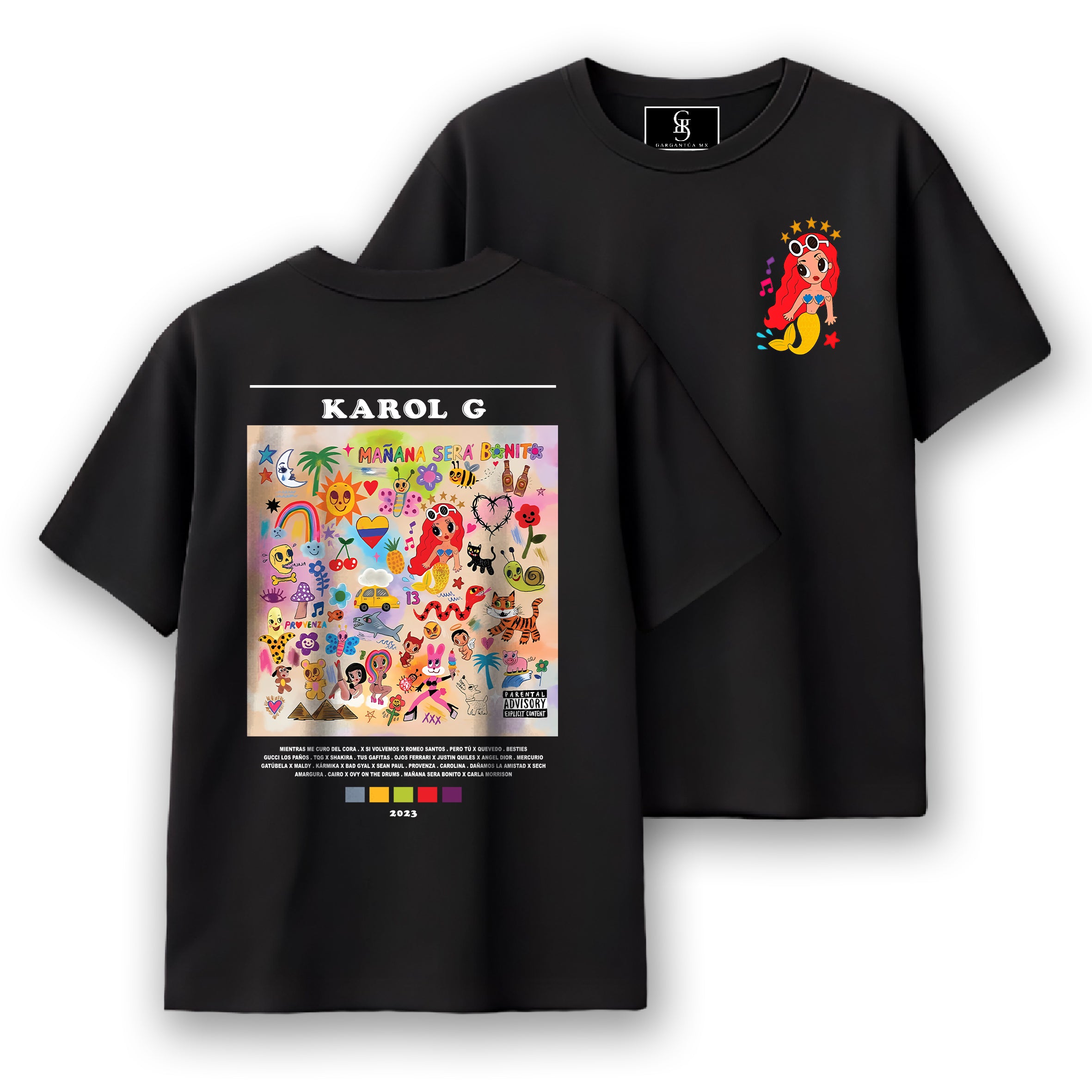 Playera Karol G "Mañana Será Bonito"