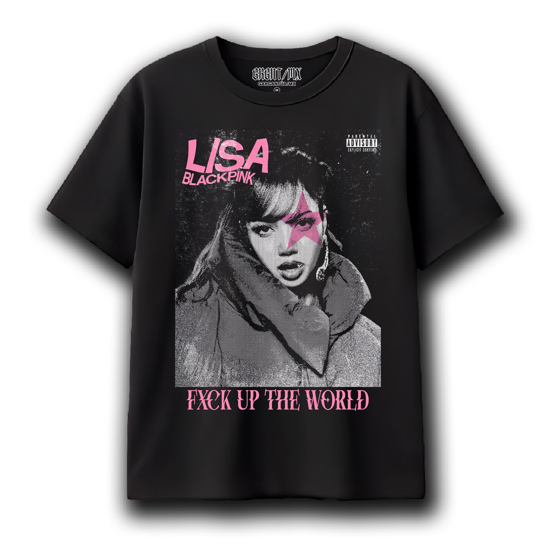 Playera Lisa "Fxck Up The World"