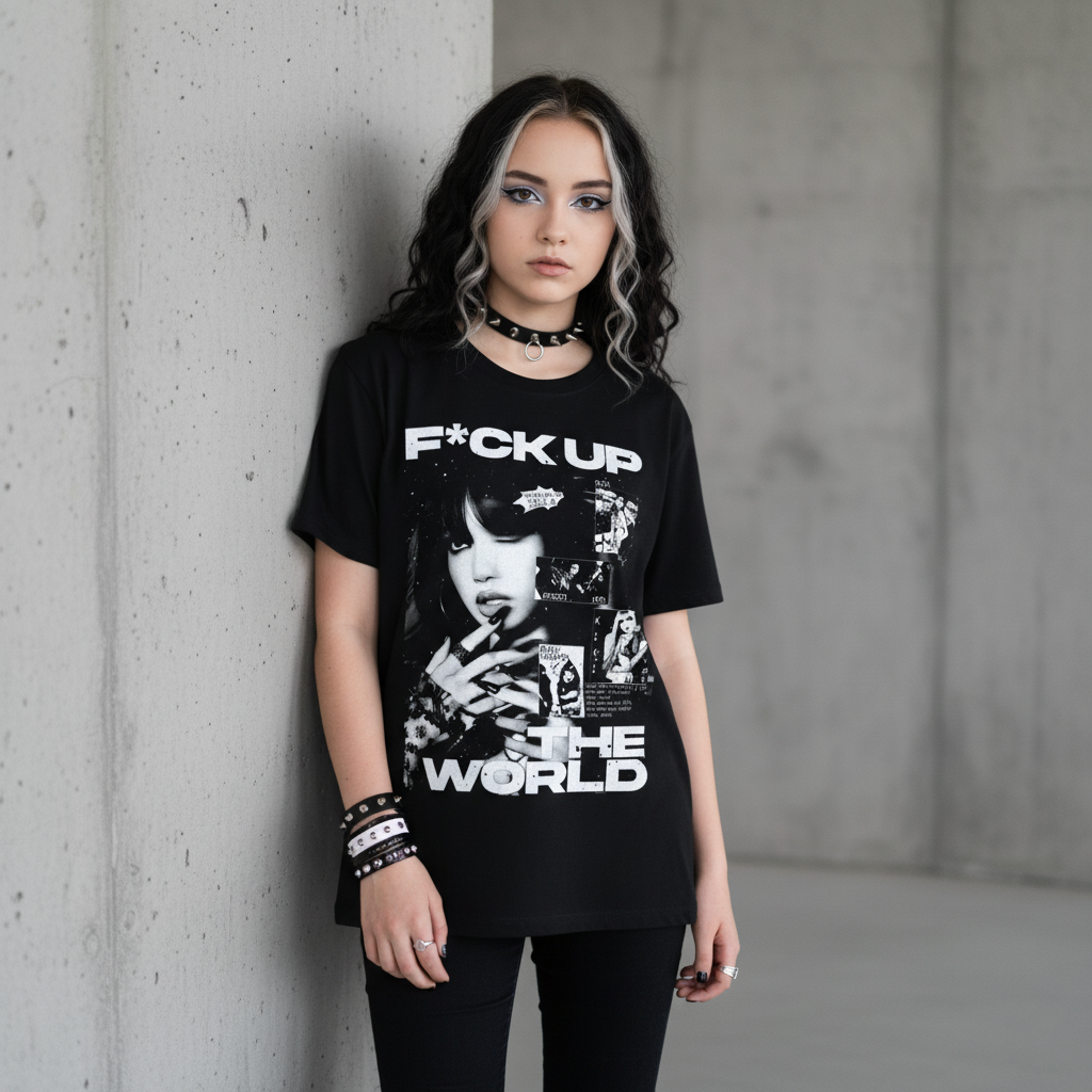 Playera Lisa Blackpink "F*ck Up"