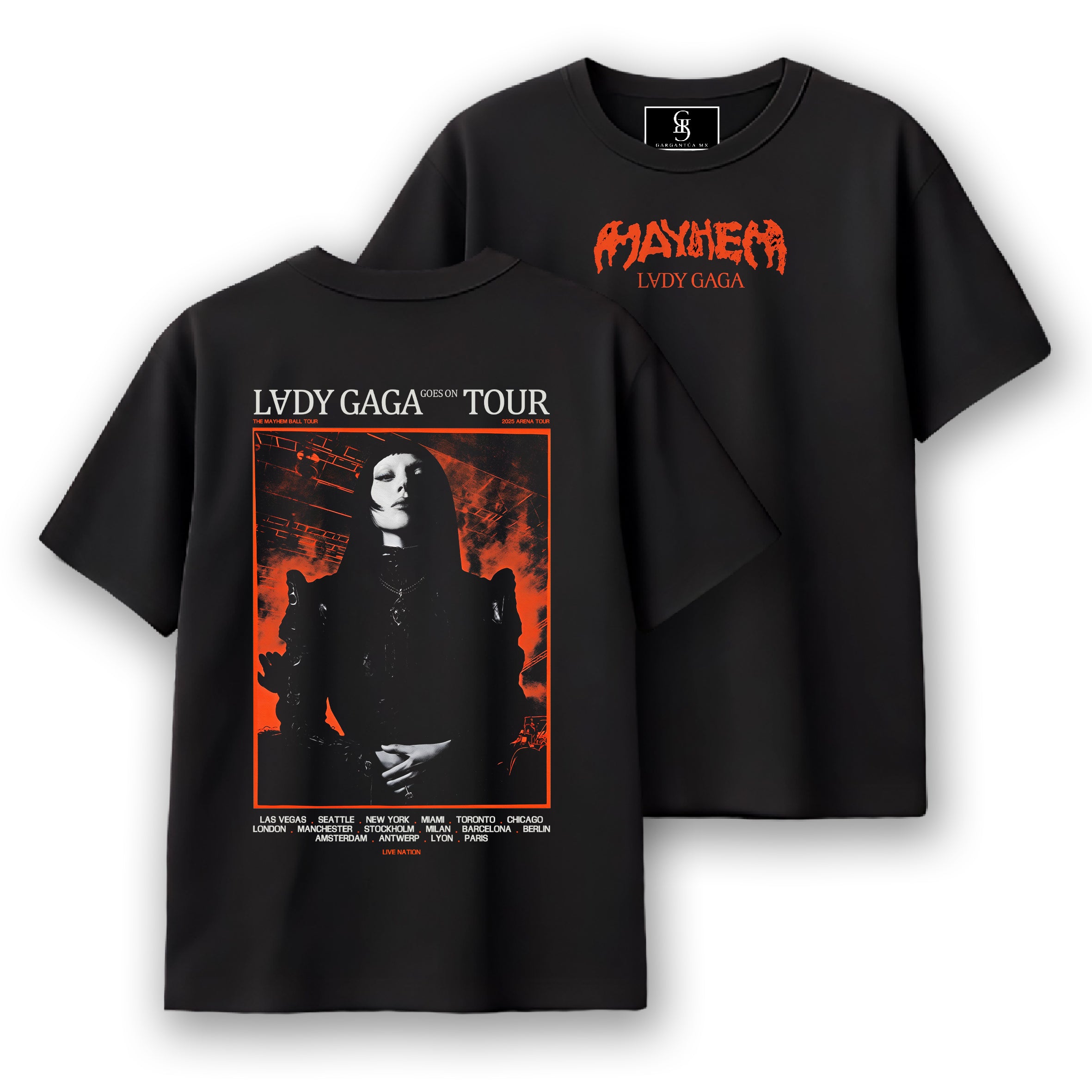 Playera Lady Gaga "Mayhem"