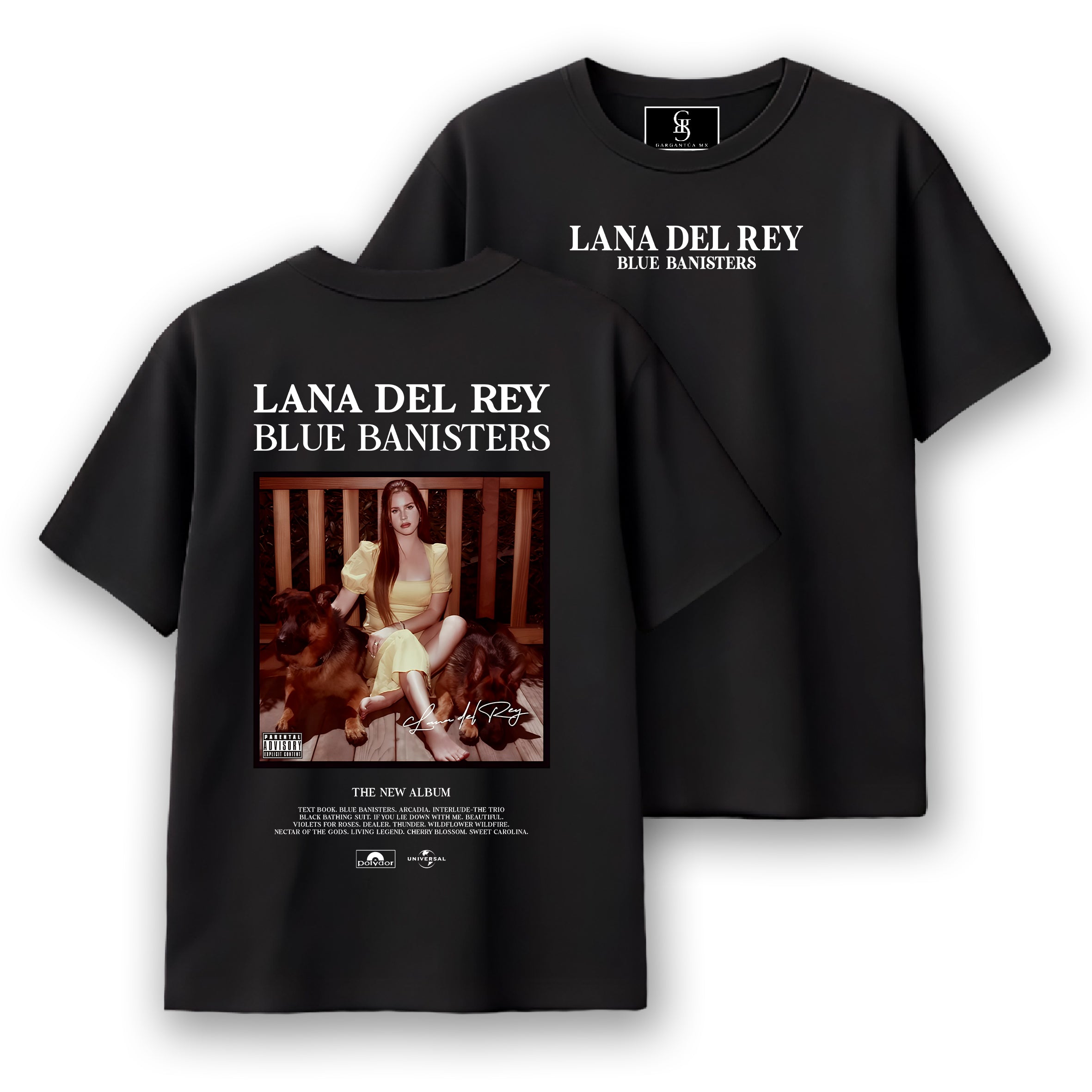 Playera Lana Del Rey "Blue Banisters"