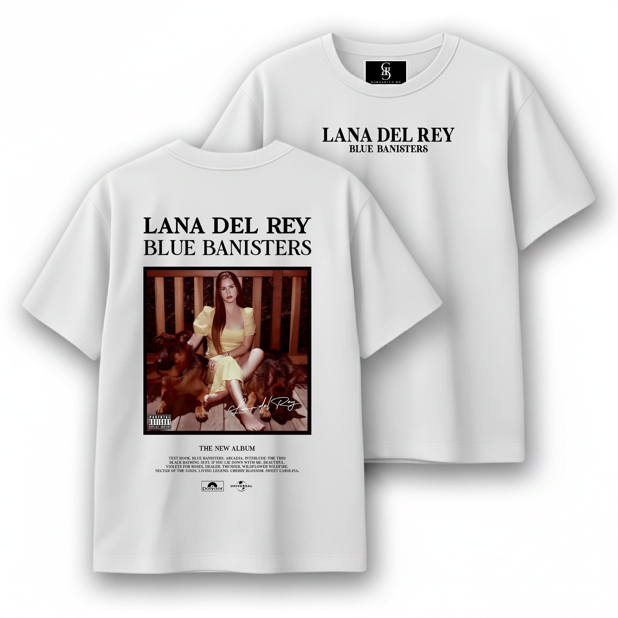 Playera Lana Del Rey "Blue Banisters"